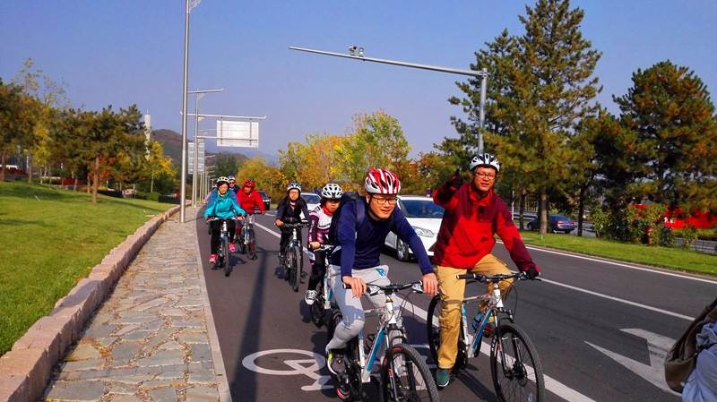 [懷柔雁棲湖環(huán)湖騎行]+棧道徒步一日活動