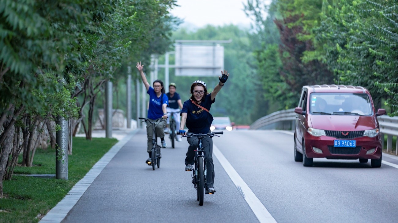 「騎行雁棲湖，凝聚團(tuán)隊(duì)力！」 一日騎行團(tuán)建，挑戰(zhàn)與美景同行！