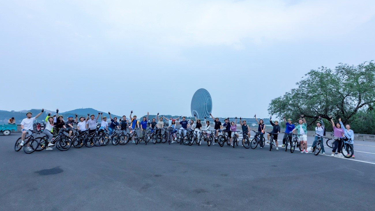 「騎行雁棲湖，凝聚團(tuán)隊(duì)力！」 一日騎行團(tuán)建，挑戰(zhàn)與美景同行！