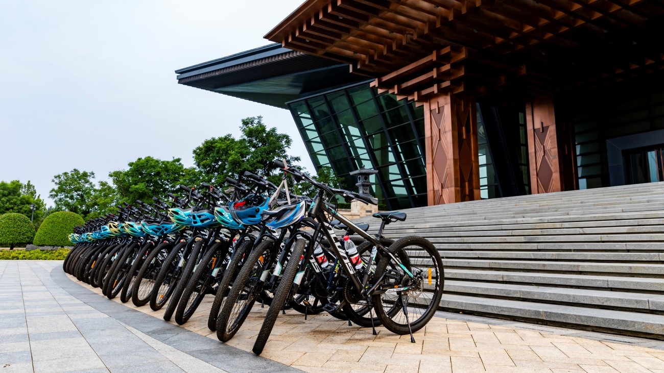 「騎行雁棲湖，凝聚團(tuán)隊(duì)力！」 一日騎行團(tuán)建，挑戰(zhàn)與美景同行！