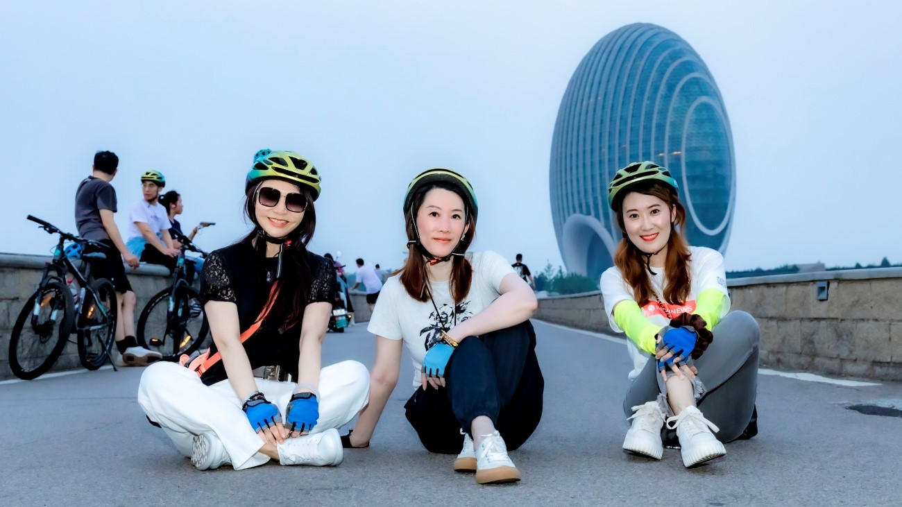 「騎行雁棲湖，凝聚團(tuán)隊(duì)力！」 一日騎行團(tuán)建，挑戰(zhàn)與美景同行！