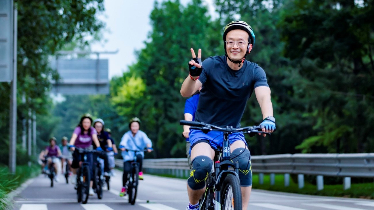 「騎行雁棲湖，凝聚團(tuán)隊(duì)力！」 一日騎行團(tuán)建，挑戰(zhàn)與美景同行！