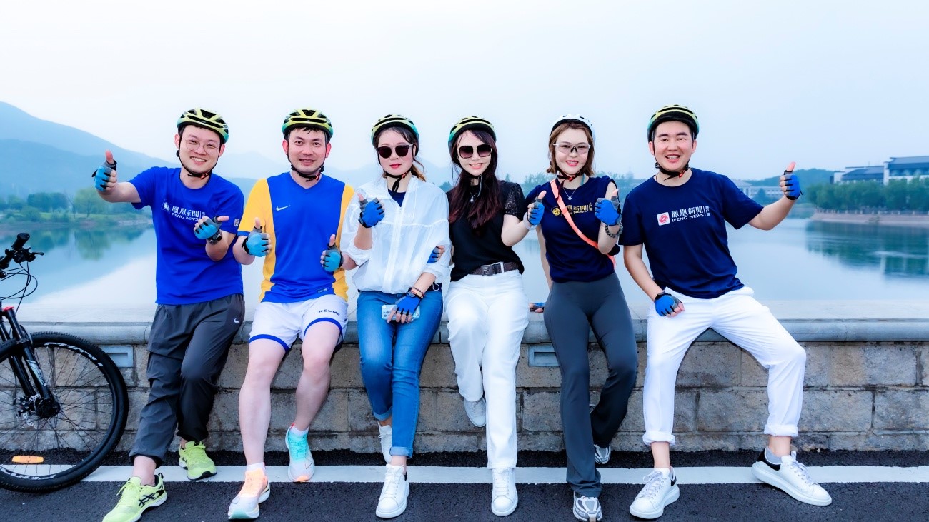「騎行雁棲湖，凝聚團(tuán)隊(duì)力！」 一日騎行團(tuán)建，挑戰(zhàn)與美景同行！